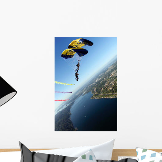 Members Us Navy Parachute Wall Decal Design 1