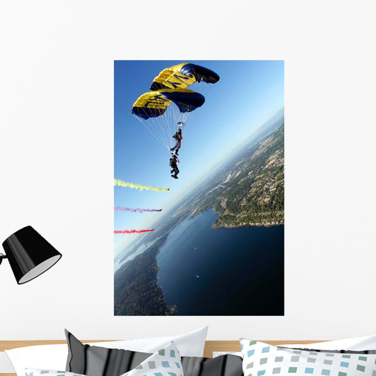 Members Us Navy Parachute Wall Decal Design 1