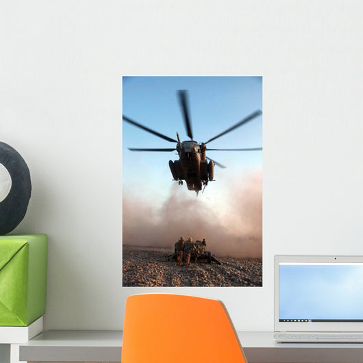 Us Marines Preparing to Wall Decal