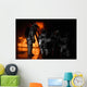 Firefighters Extinguish Simulated Cargo Wall Decal Design 1