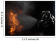 Firefighters Extinguish Simulated Cargo Wall Decal Design 3