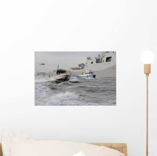 Crews from Coast Guard Wall Decal