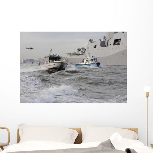 Crews from Coast Guard Wall Decal