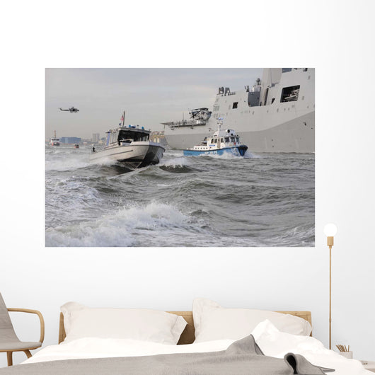 Crews from Coast Guard Wall Decal