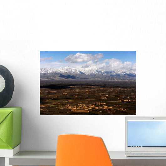 Aerial over Afghanistan from Wall Decal Design 1