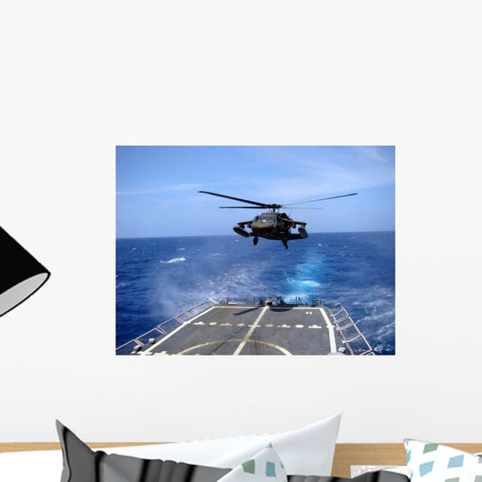 Army Uh-60 Black Hawk Wall Decal