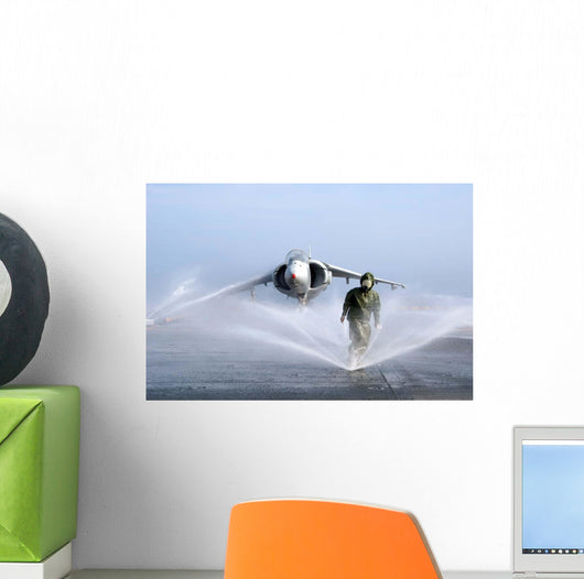 Damage Controlman Fireman Checks Wall Decal