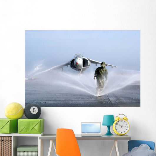 Damage Controlman Fireman Checks Wall Decal