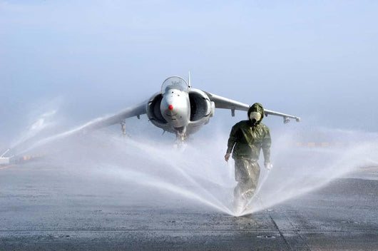 Damage Controlman Fireman Checks Wall Decal