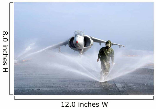 Damage Controlman Fireman Checks Wall Decal