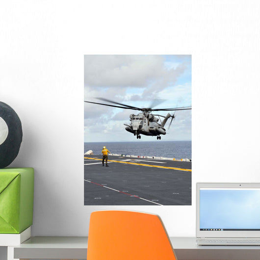 Aviation Boatswain's Mate Directs Wall Decal Design 1
