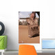 Solider with Armed Forces Wall Decal