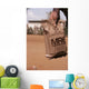 Solider with Armed Forces Wall Decal