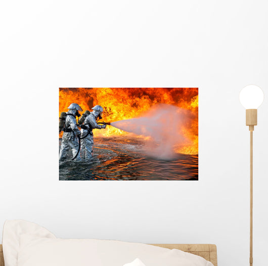 Aircraft Rescue Firefighting Team Wall Decal