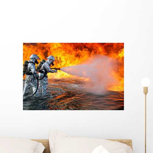 Aircraft Rescue Firefighting Team Wall Decal