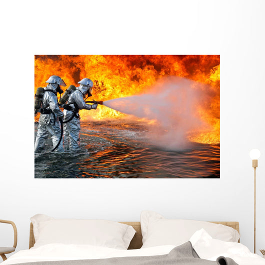 Aircraft Rescue Firefighting Team Wall Decal