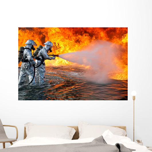 Aircraft Rescue Firefighting Team Wall Decal