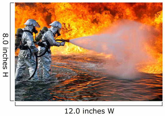 Aircraft Rescue Firefighting Team Wall Decal