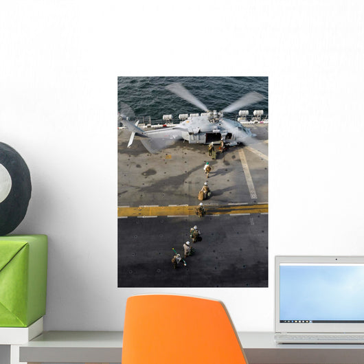 Marines Prepare to Board Wall Decal