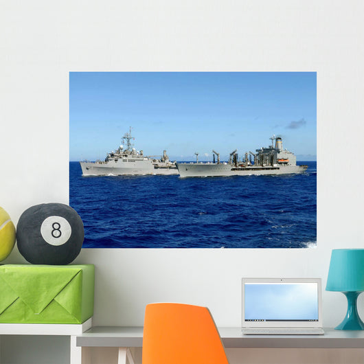 Uss Denver and Usns Wall Decal