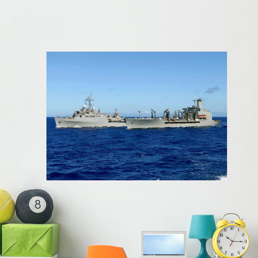 Uss Denver and Usns Wall Decal