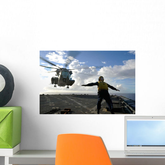 Aviation Boatswain's Mate Directs Wall Decal Design 2