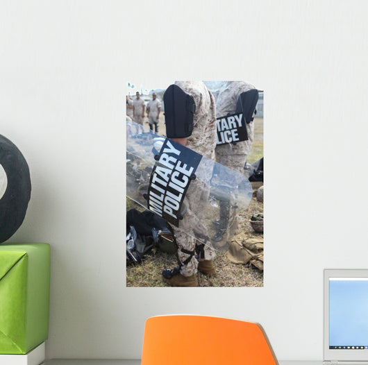 Us Marines and Sailors Wall Decal