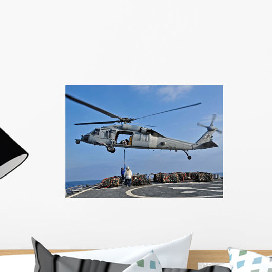 Sailors Attach Cargo Pennant Wall Decal