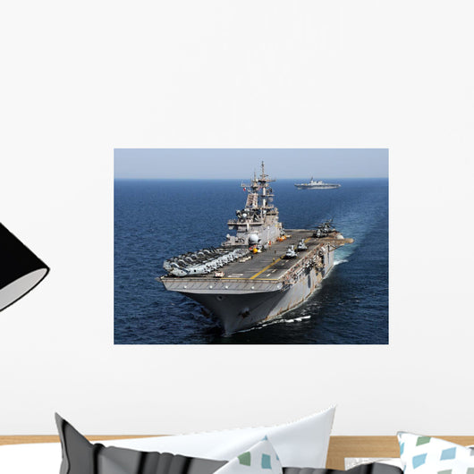 Uss Essex Transits off Wall Decal