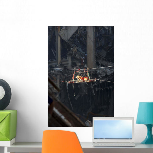 Rescue Dog Is Transported Wall Decal