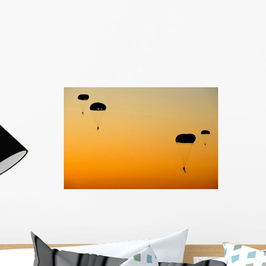 Us Army Rangers Parachute Wall Decal