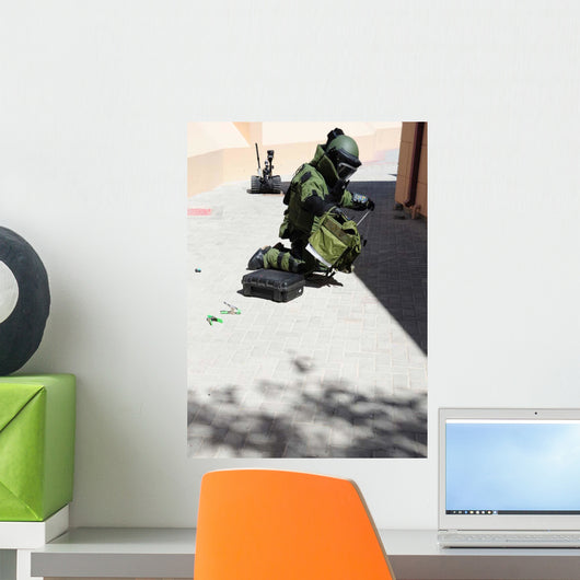Explosive Ordnance Disposal Technician Wall Decal