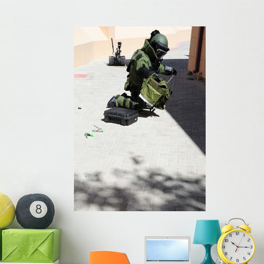 Explosive Ordnance Disposal Technician Wall Decal