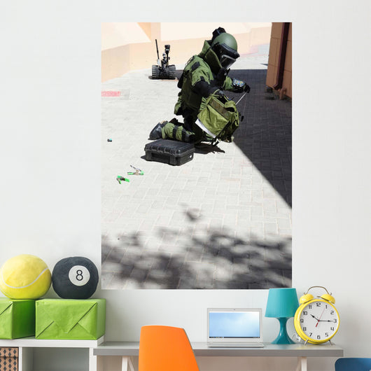Explosive Ordnance Disposal Technician Wall Decal