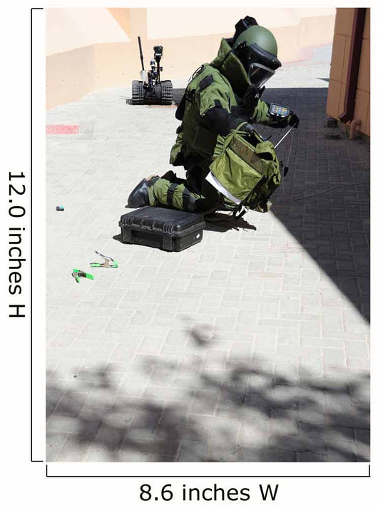 Explosive Ordnance Disposal Technician Wall Decal