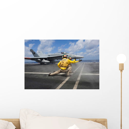 Shooters Give Signal to Wall Decal
