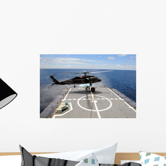 Sh-60f Sea Hawk Helicopter Wall Decal