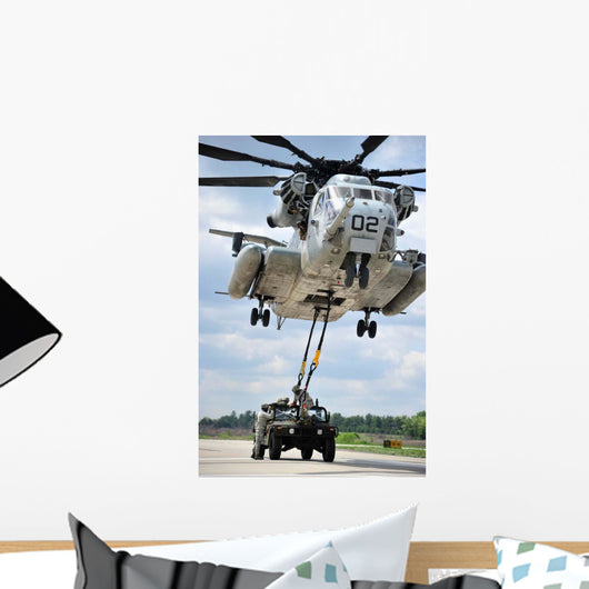 Us Marines Conduct Sling Wall Decal
