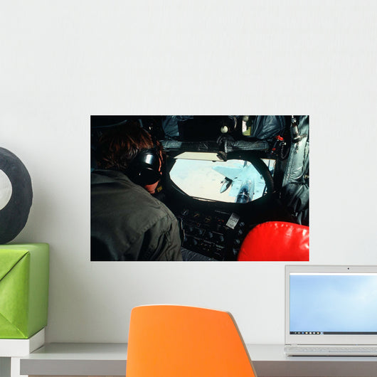 Kc-135 Boom Operator Watches Wall Decal