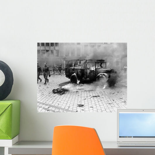 Damage Done V-2 Rocket Wall Decal
