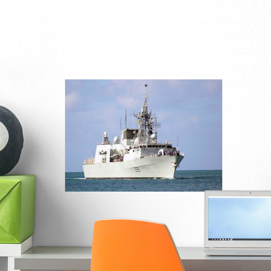 Canadian Navy Halifax-class Frigate Wall Decal