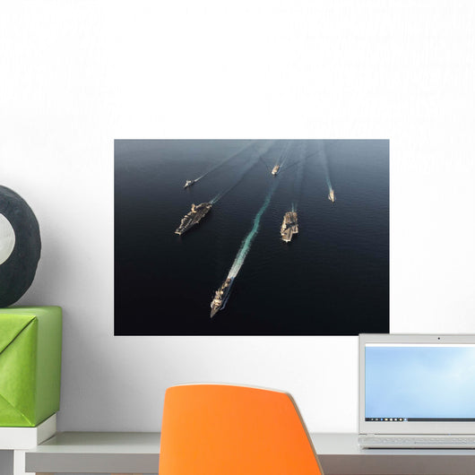 Fleet Navy Ships Transit Wall Decal Design 1