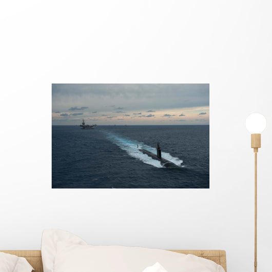 Carrier Strike Group Formation Wall Decal Design 5