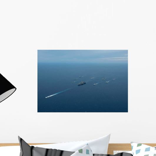 Carrier Strike Group Formation Wall Decal Design 4