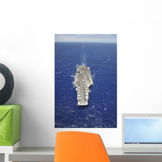 Aircraft Carrier Uss Nimitz Wall Decal Design 2