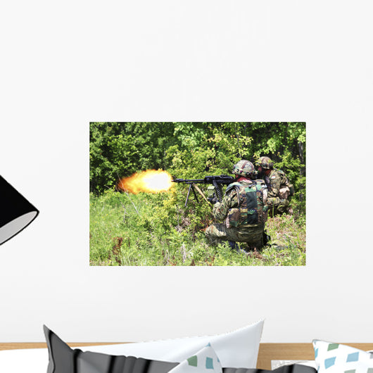 Soldiers from Croatian Army Wall Decal