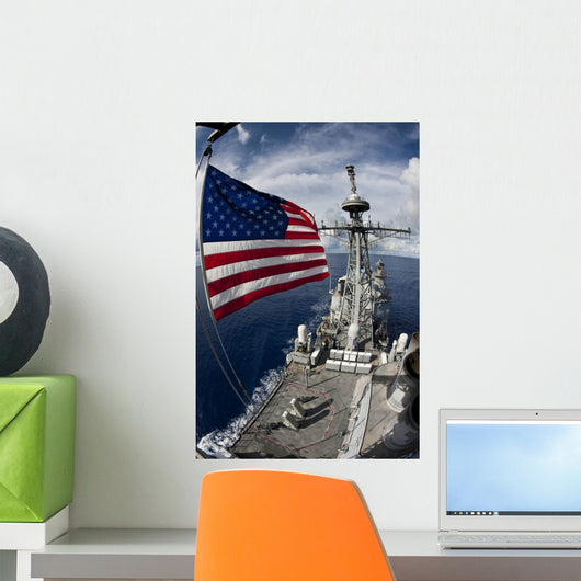Uss Cowpens as Seen Wall Decal