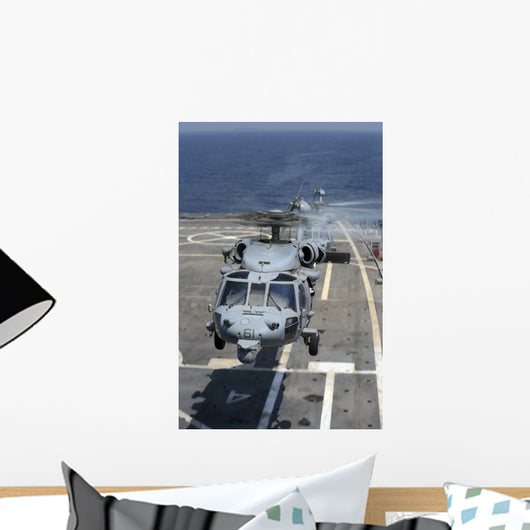 Two Mh-60s Sea Hawk Wall Decal