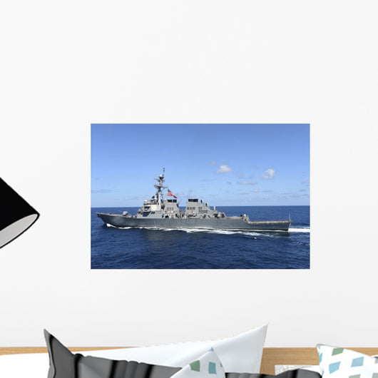 Guided-missile Destroyer Uss Fitzgerald Wall Decal Design 2