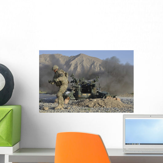 Us Army Soldier Fires Wall Decal
